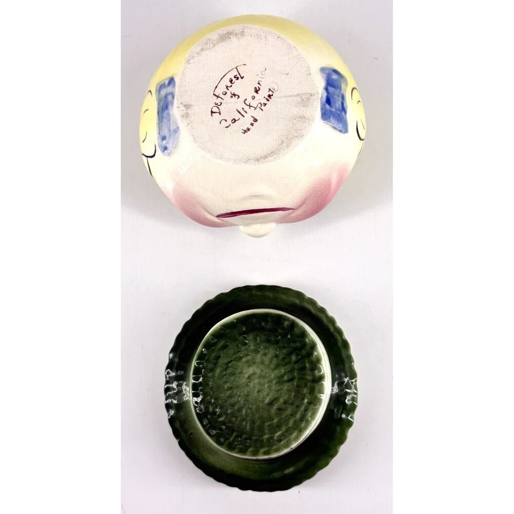 Mid Century DeForest May O'Naise, DeForest of California Mayonaise Bowl
